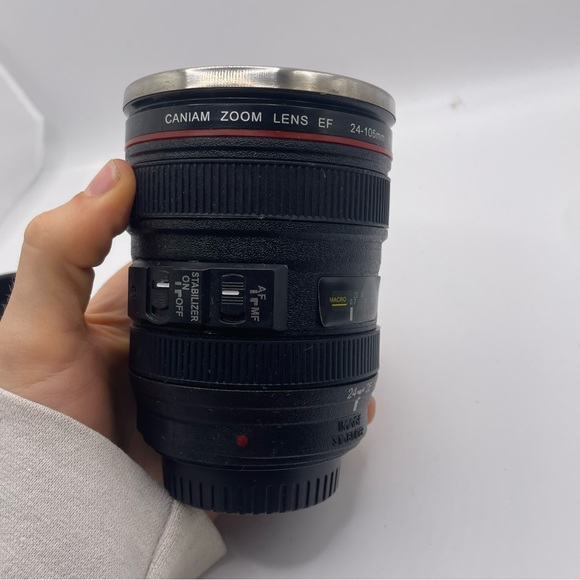 Caniam Camera Lens Stainless Steel Travel Tea/Coffee Mug Cup - Picture 9 of 9